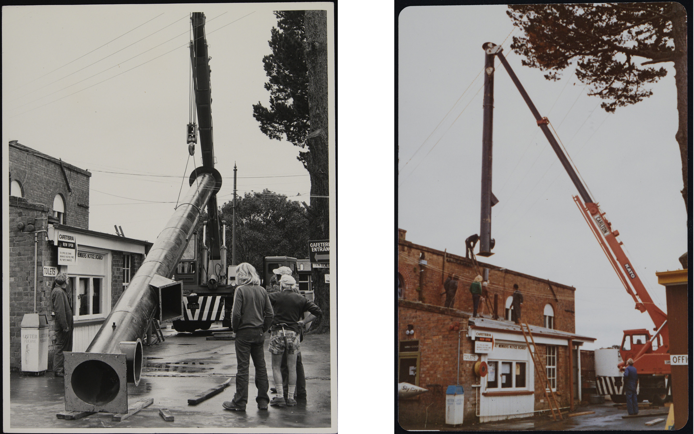 pumphouse web images 2 Replacing the smoke stack 