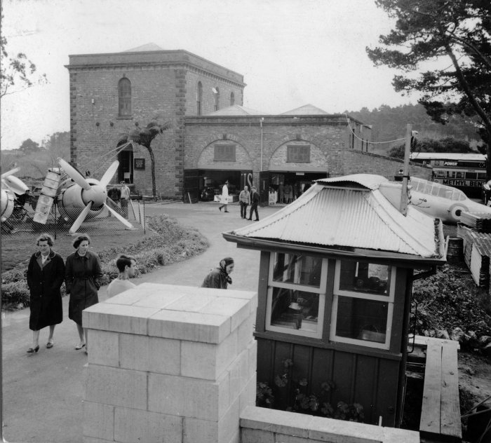 MOTAT entrance 1964