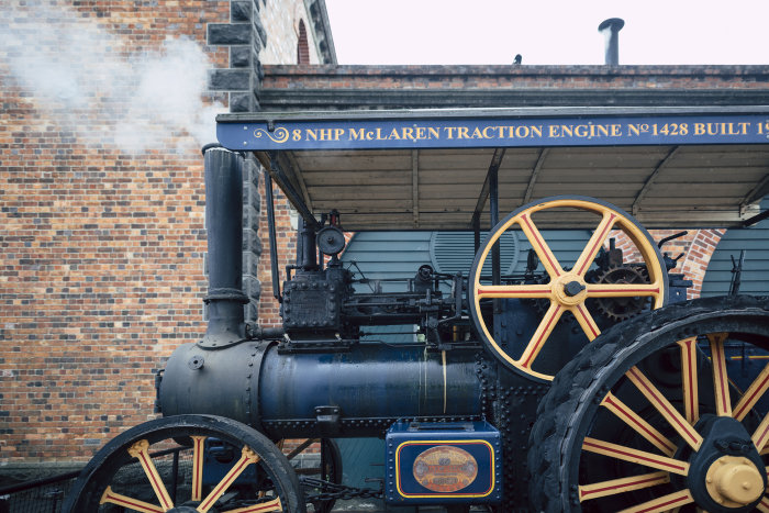 The McLaren Traction Engine.