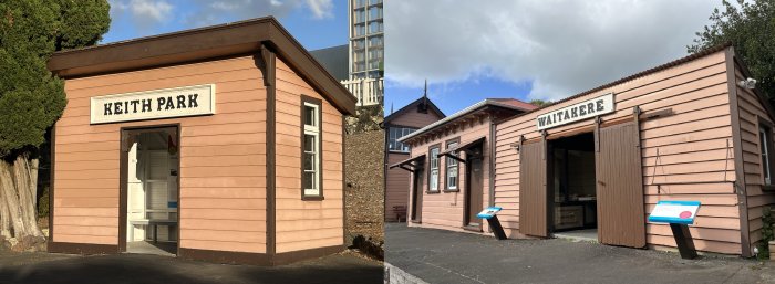 Keith Park and Waitākere Stations at MOTAT 2022