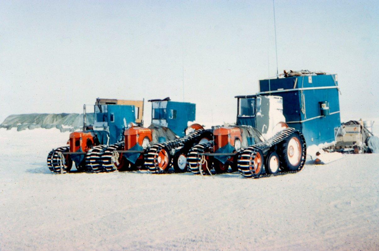Tractors in Antarctica (1957)