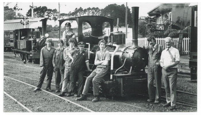 Bertha L207 and rail section team 