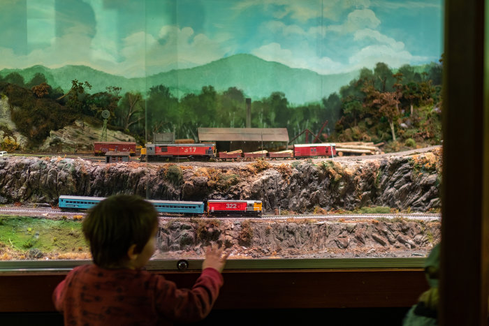 The Model Railway is a delight for kids of all ages.