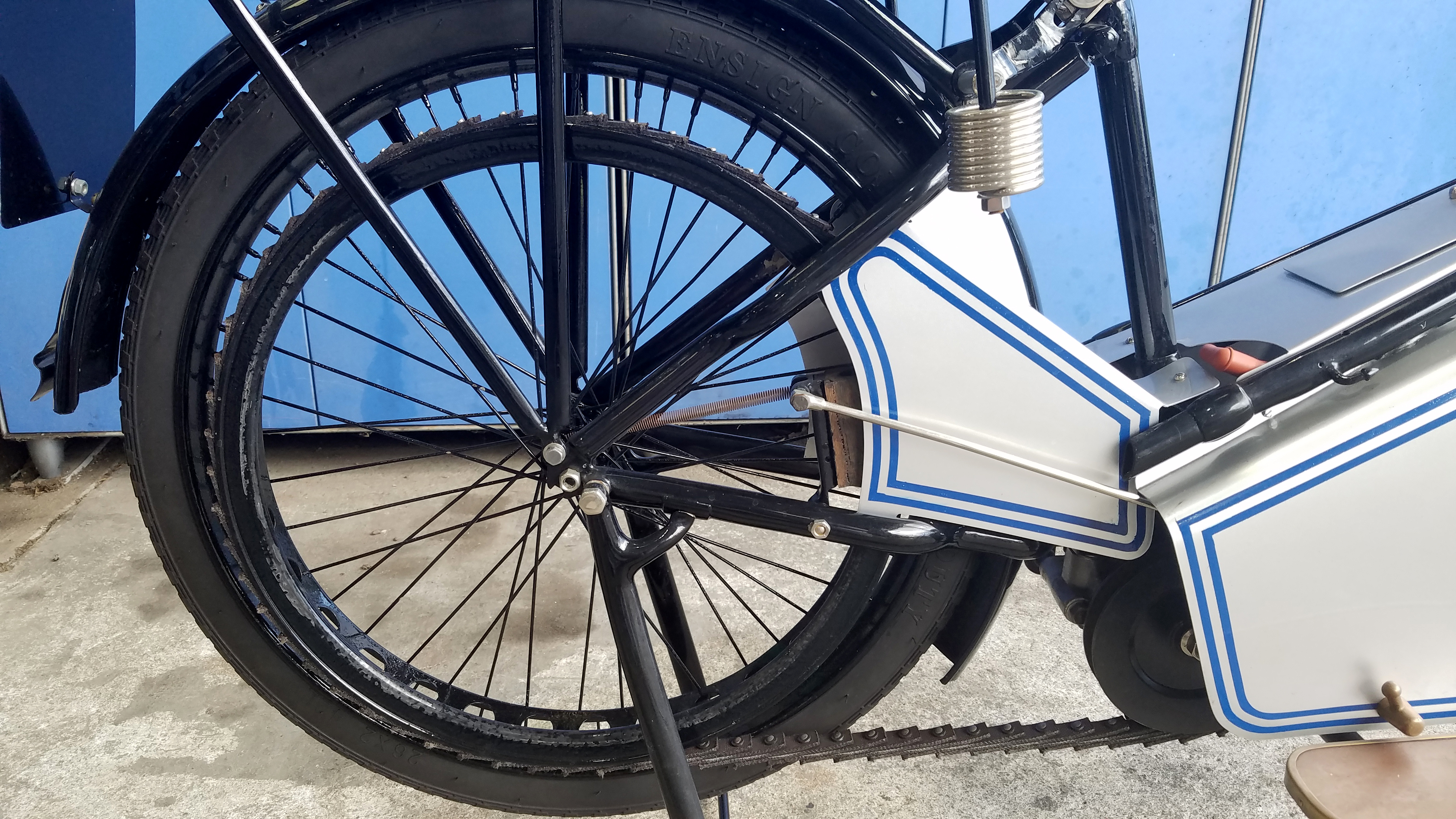 Back Wheel View