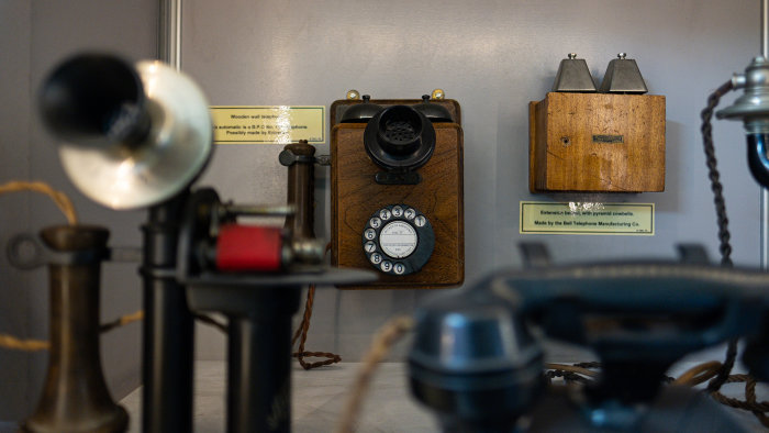 Early telephones 1910s-1930s.