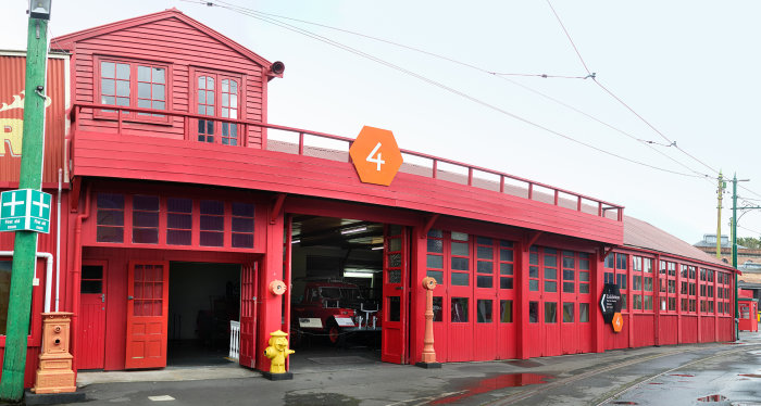 Firehouse exterior.