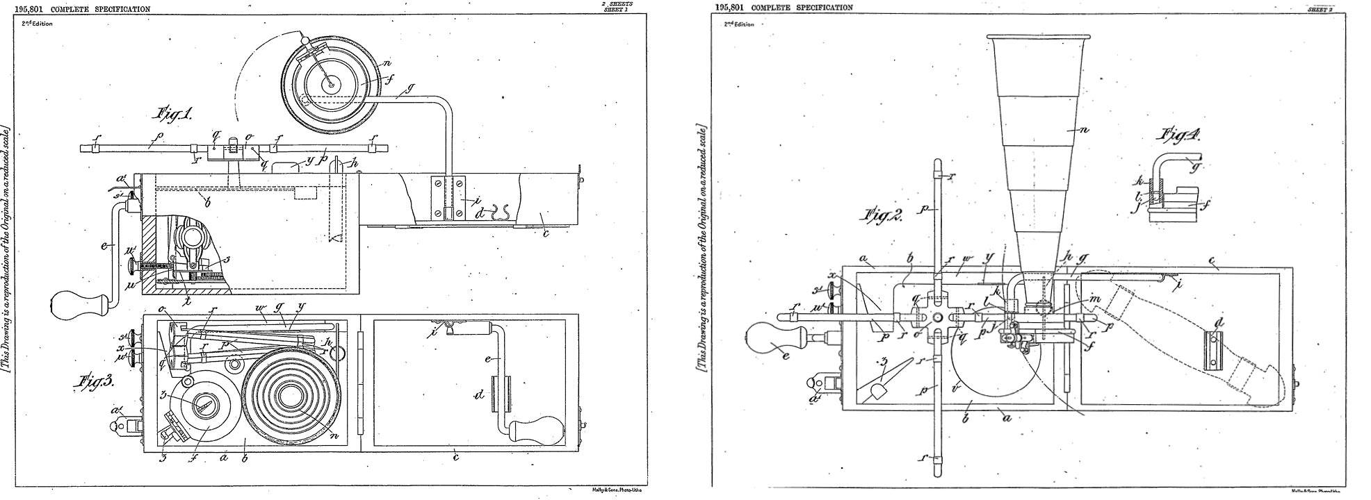 Peter Pan schematic drawings