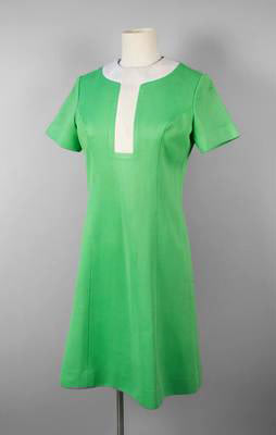 National Airways Corporation. 1970-1976. Uniform Dress [NAC Stewardess], 2013.402.1. The Museum of Transport and Technology (MOTAT).