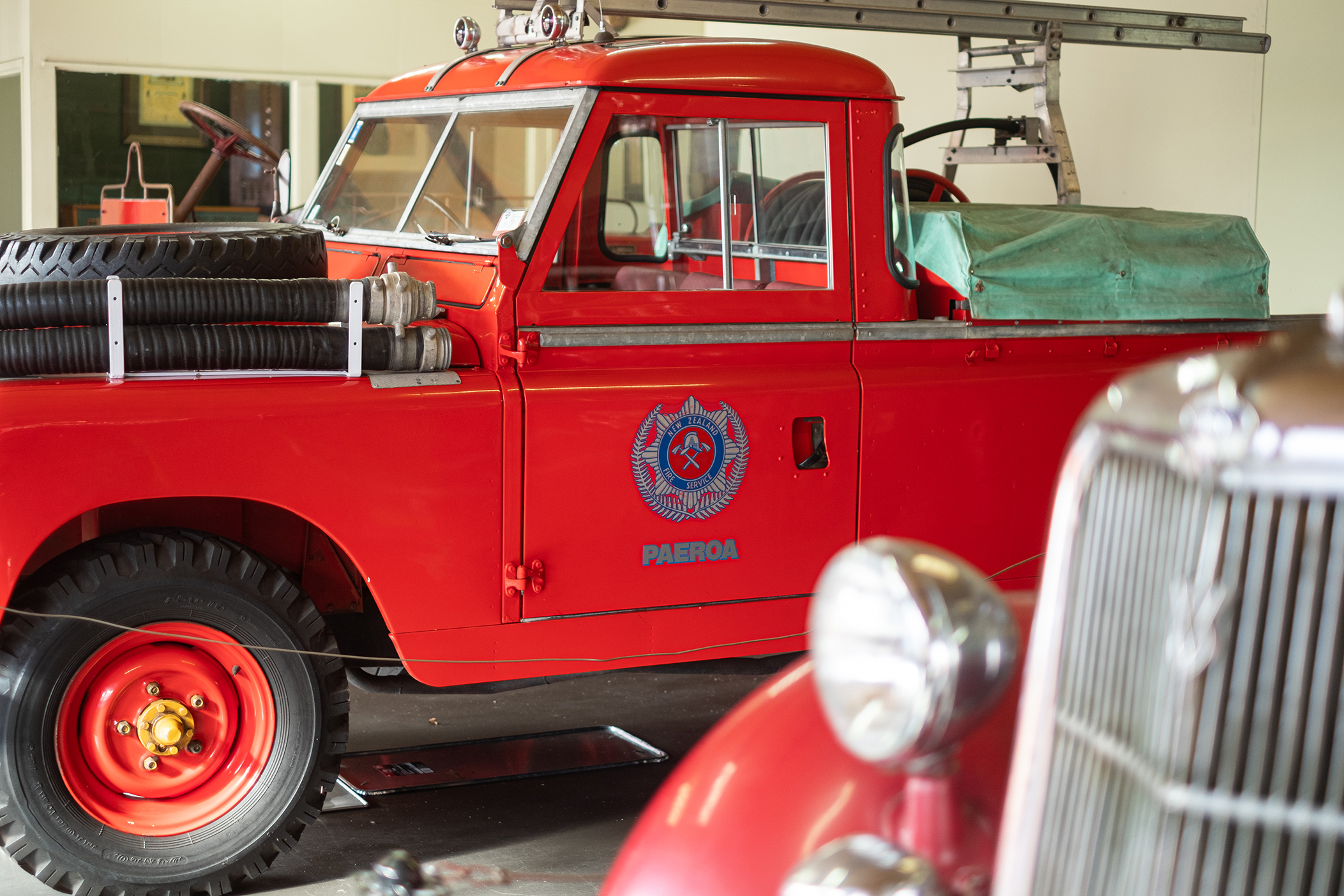 Land Rover Fire Pump