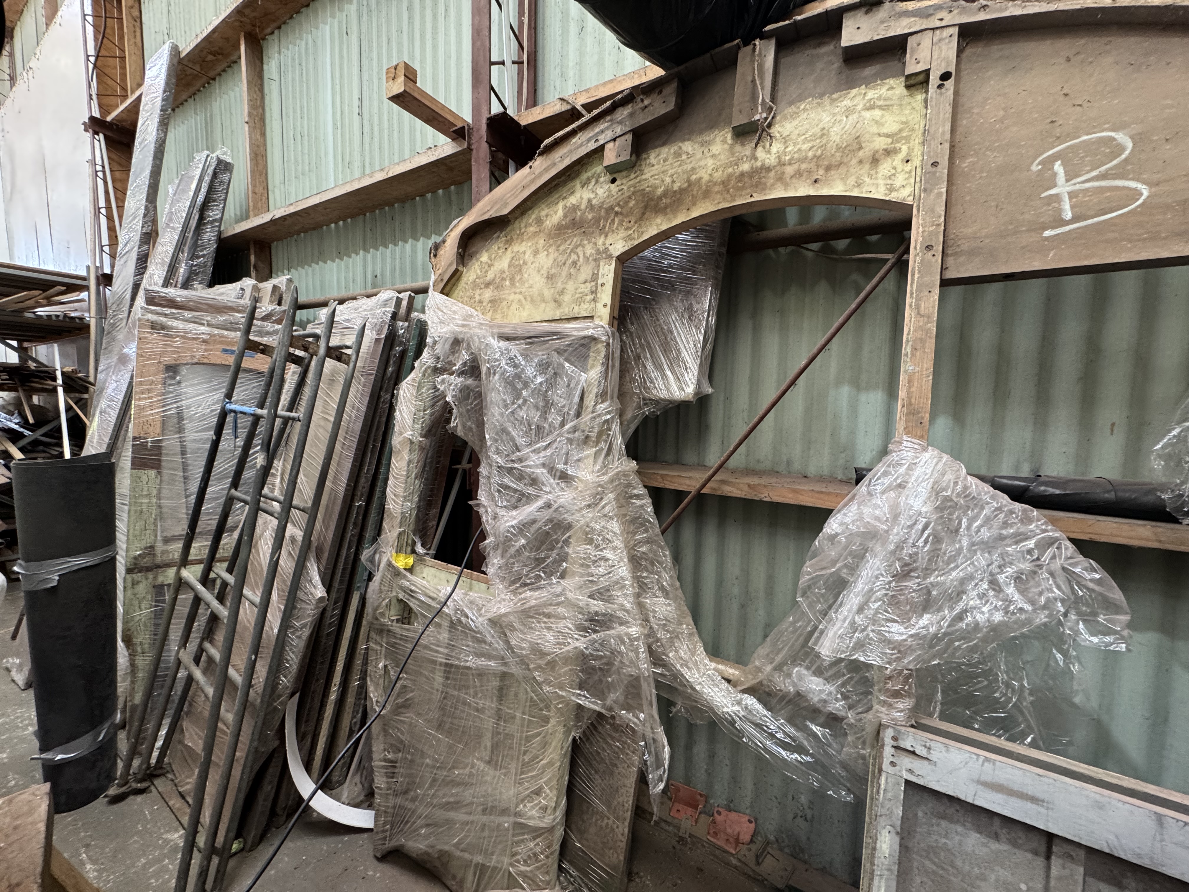 Original pieces kept for reference