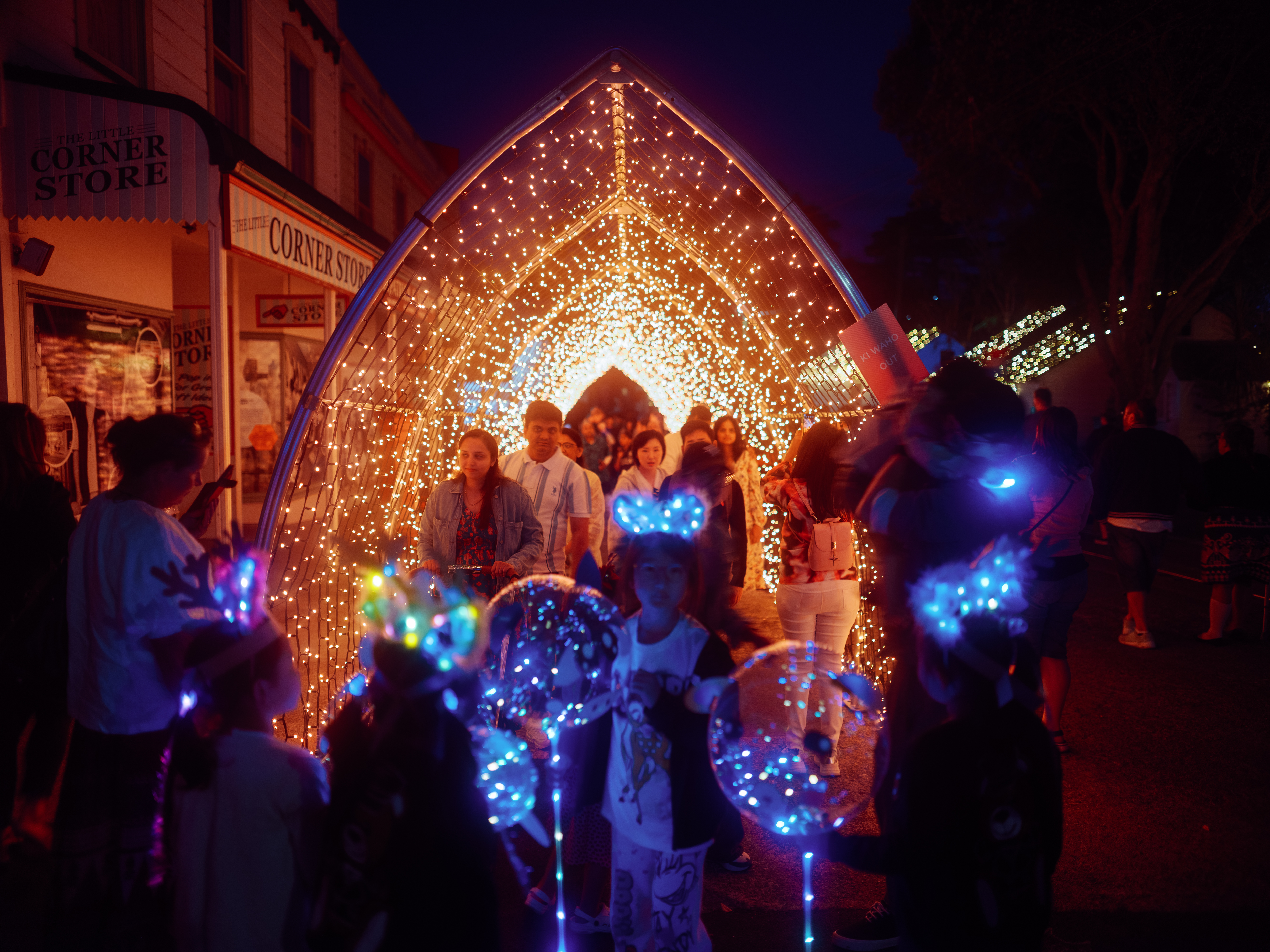 Magic Christmas lights