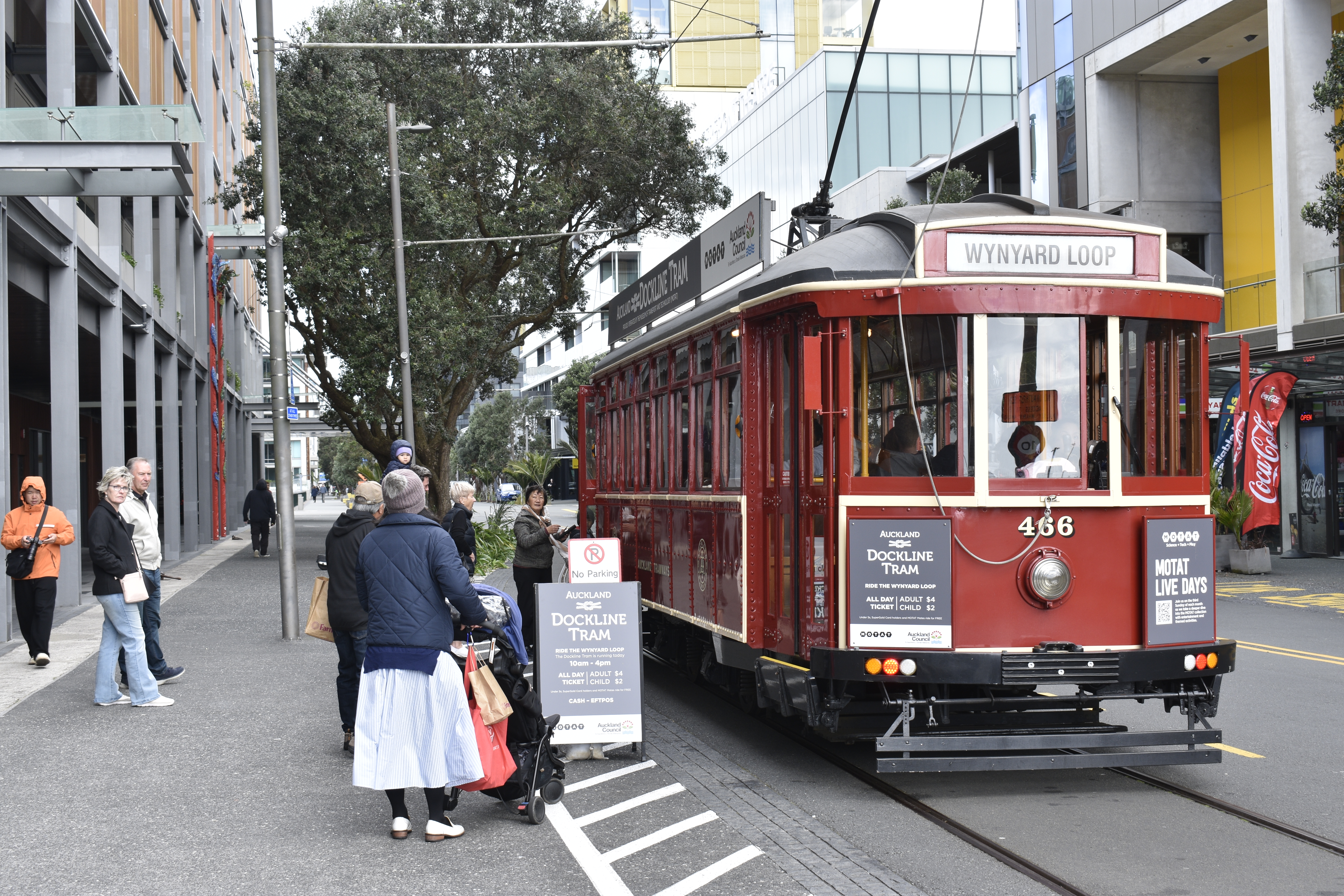 Outside Park Hyatt, Halsey Street