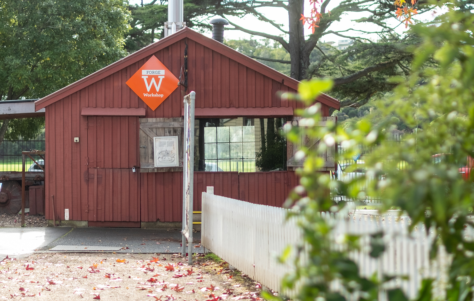 The MOTAT Blacksmith’s forge