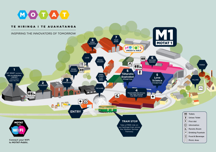 M1 site map