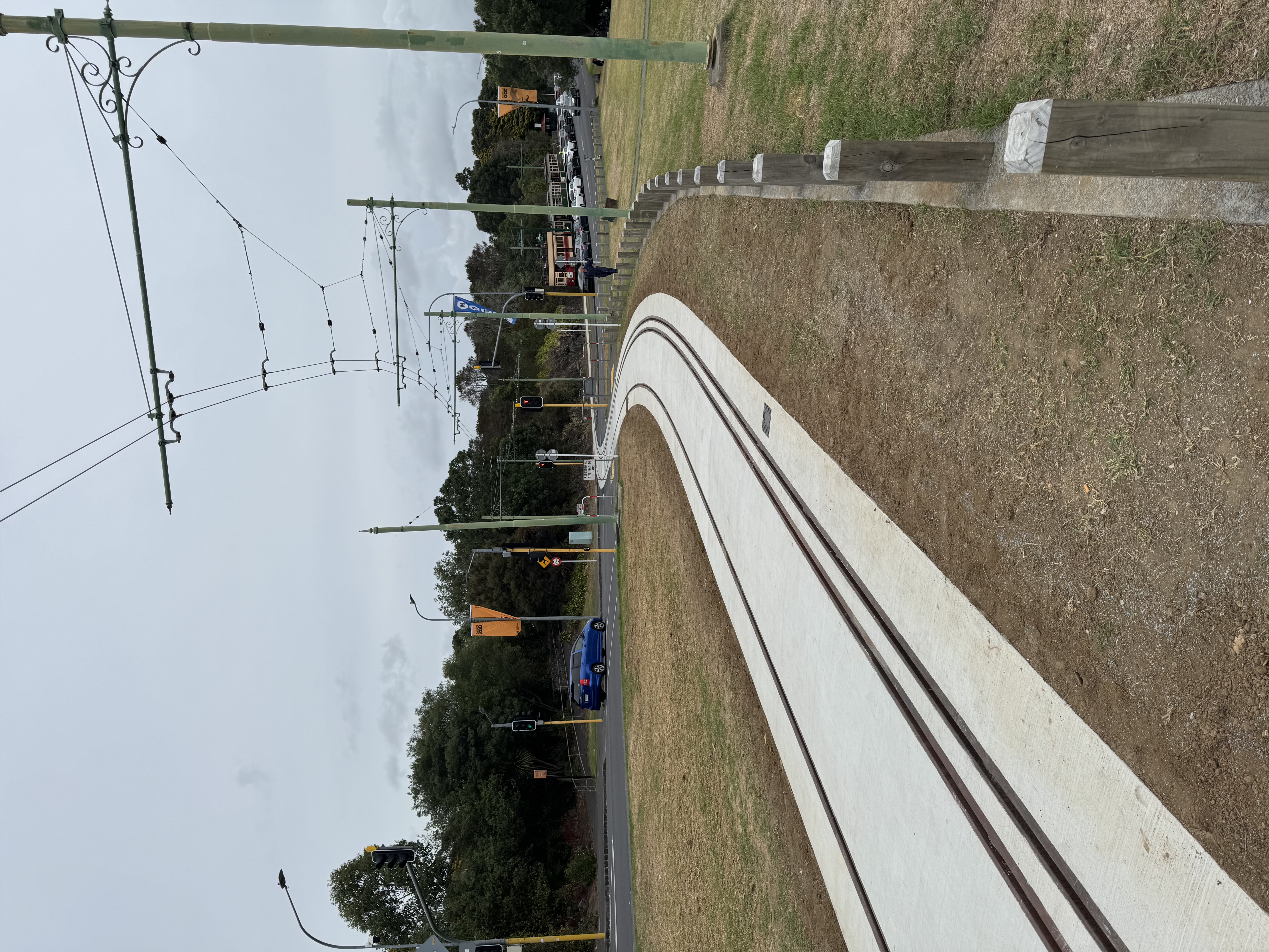 The Motions Road crossing track replacement is complete