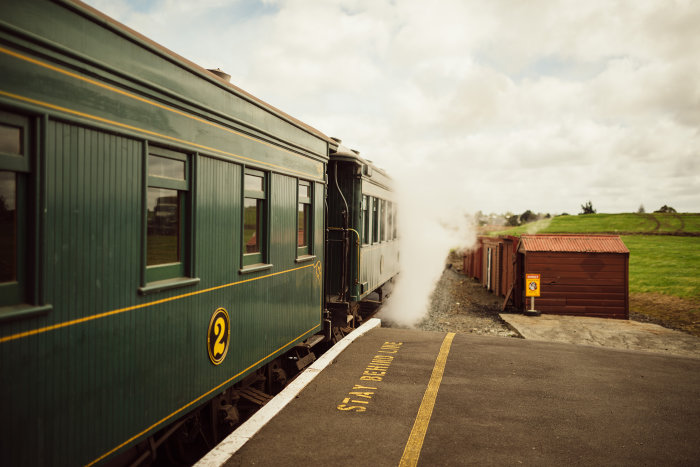 Steam Train at MOTAT.