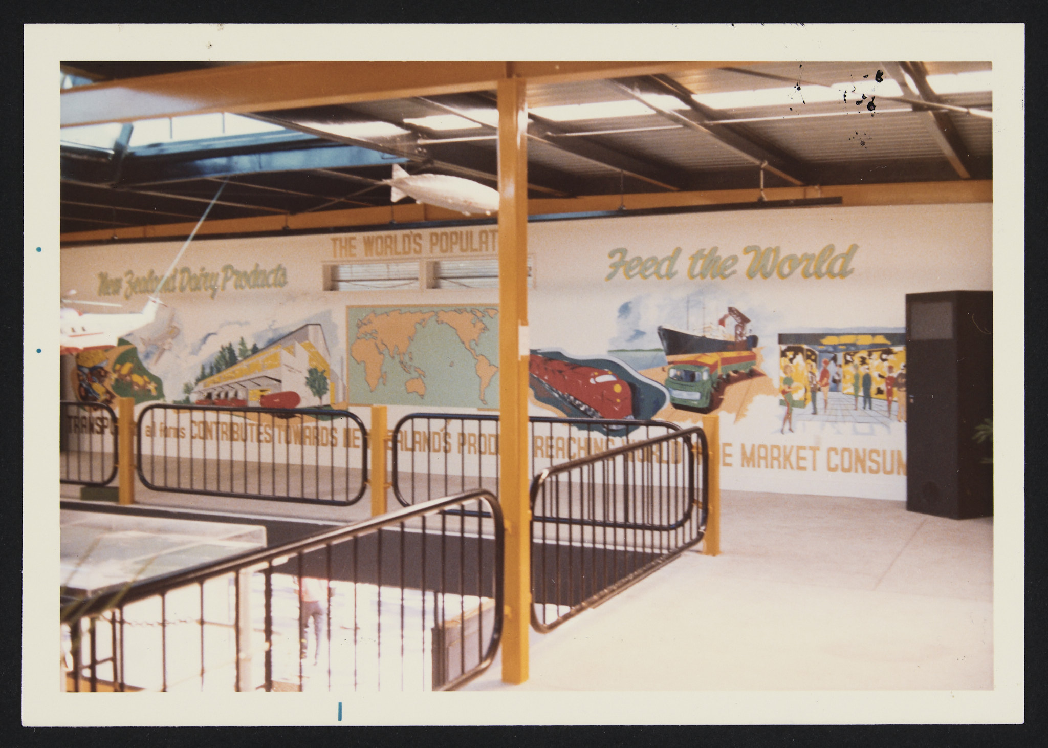 Pavilion mural
