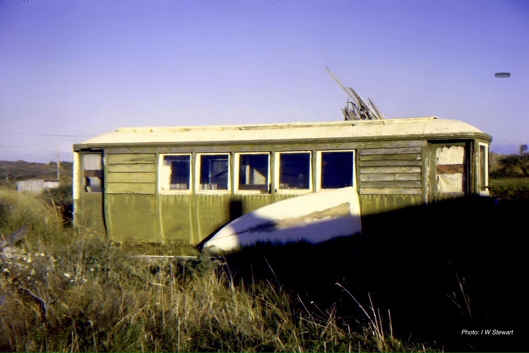 About to be rescued from retirement. Photo by Ian Stewart, republished with the kind permission of the Stewart family.