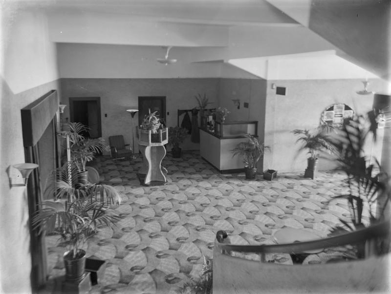 Britannia Cinema Theatre, 1930s. John McGuire et al. 13-2047. Walsh Memorial Library, The Museum of Transport and Technology (MOTAT).