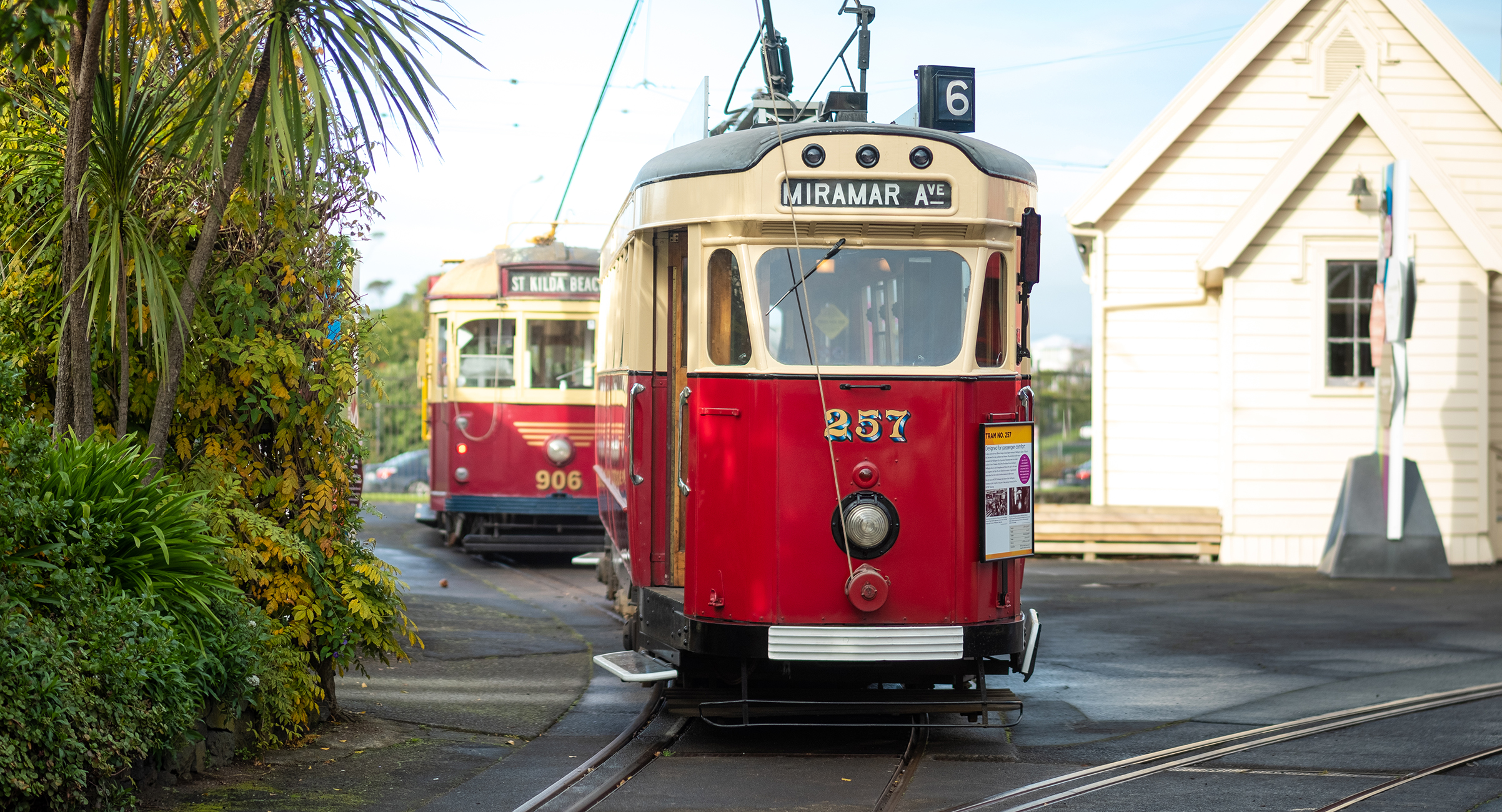 Ride the trams at MOTAT