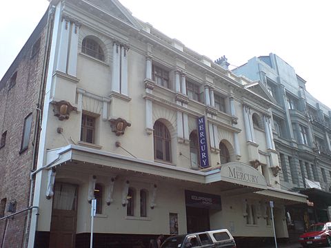 The Mercury Theatre in Auckland, New Zealand. Wikipedia Commons.