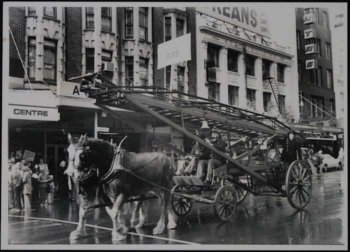 Unknown Photographer. ‘Fire Service: Shand Mason Ladder.’ 05-1508 (MOTAT)
