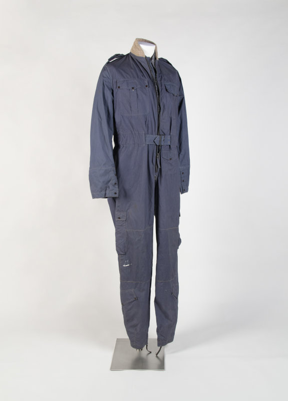 Image: RAF Lightweight Flying Coverall [issued to Sir Keith Park], Royal Air Force. Circa 1946. 1982.905. The Museum of Transport and Technology (MOTAT).
