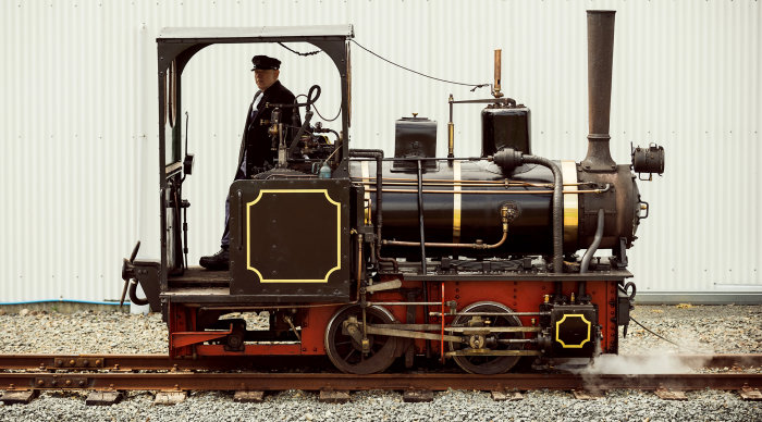 Steam Locomotive, Bertha.