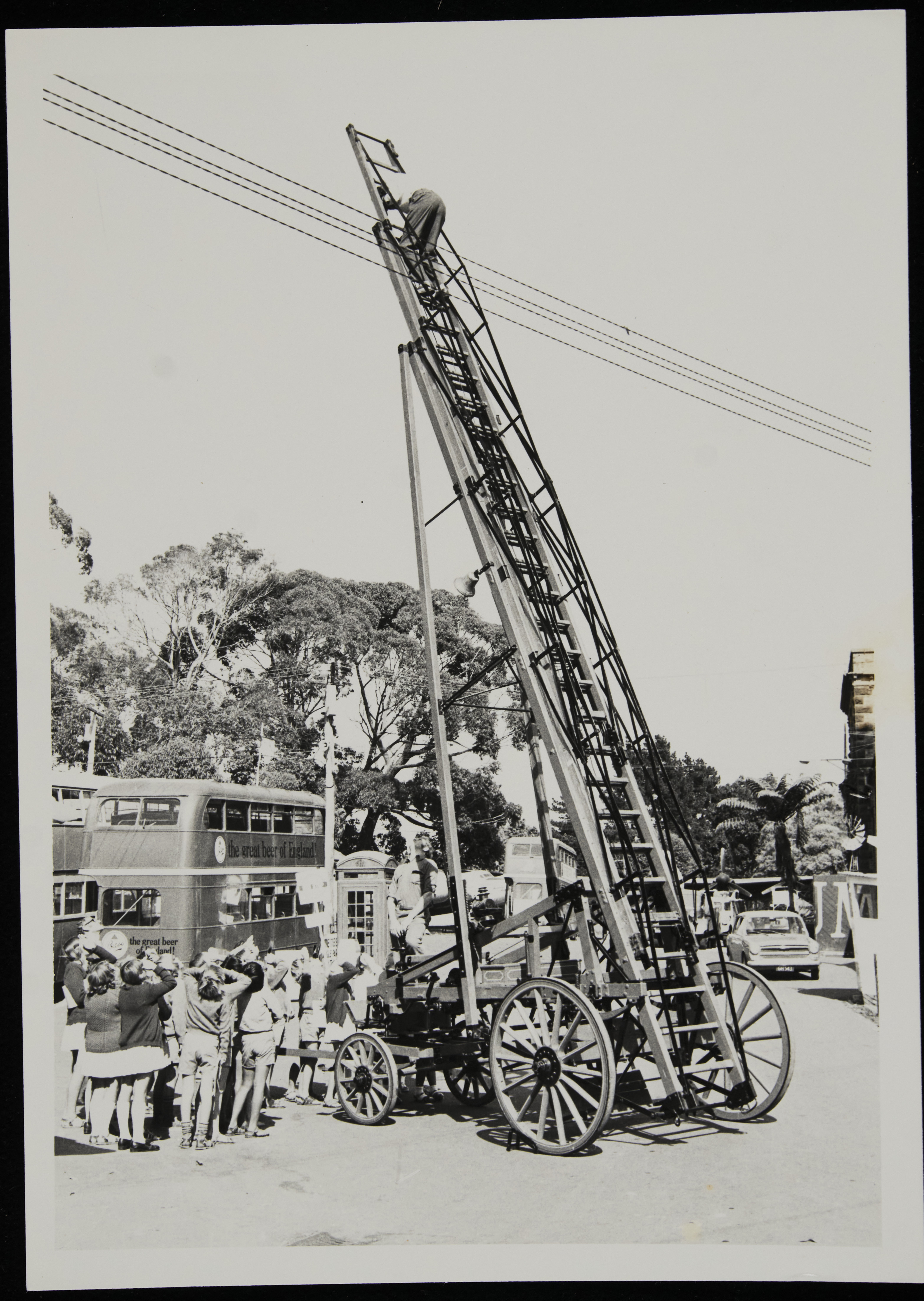 Unknown Photographer. ‘Fire Service: Shand Mason Ladder.’ 04-376 (MOTAT)
