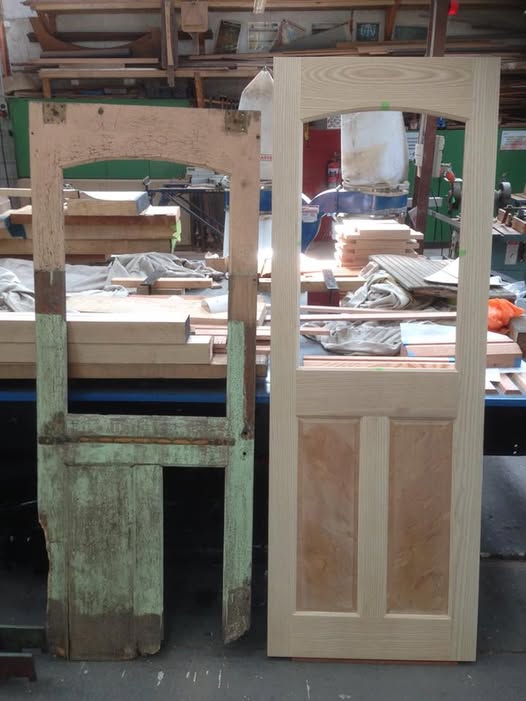 Using original parts as templates for new