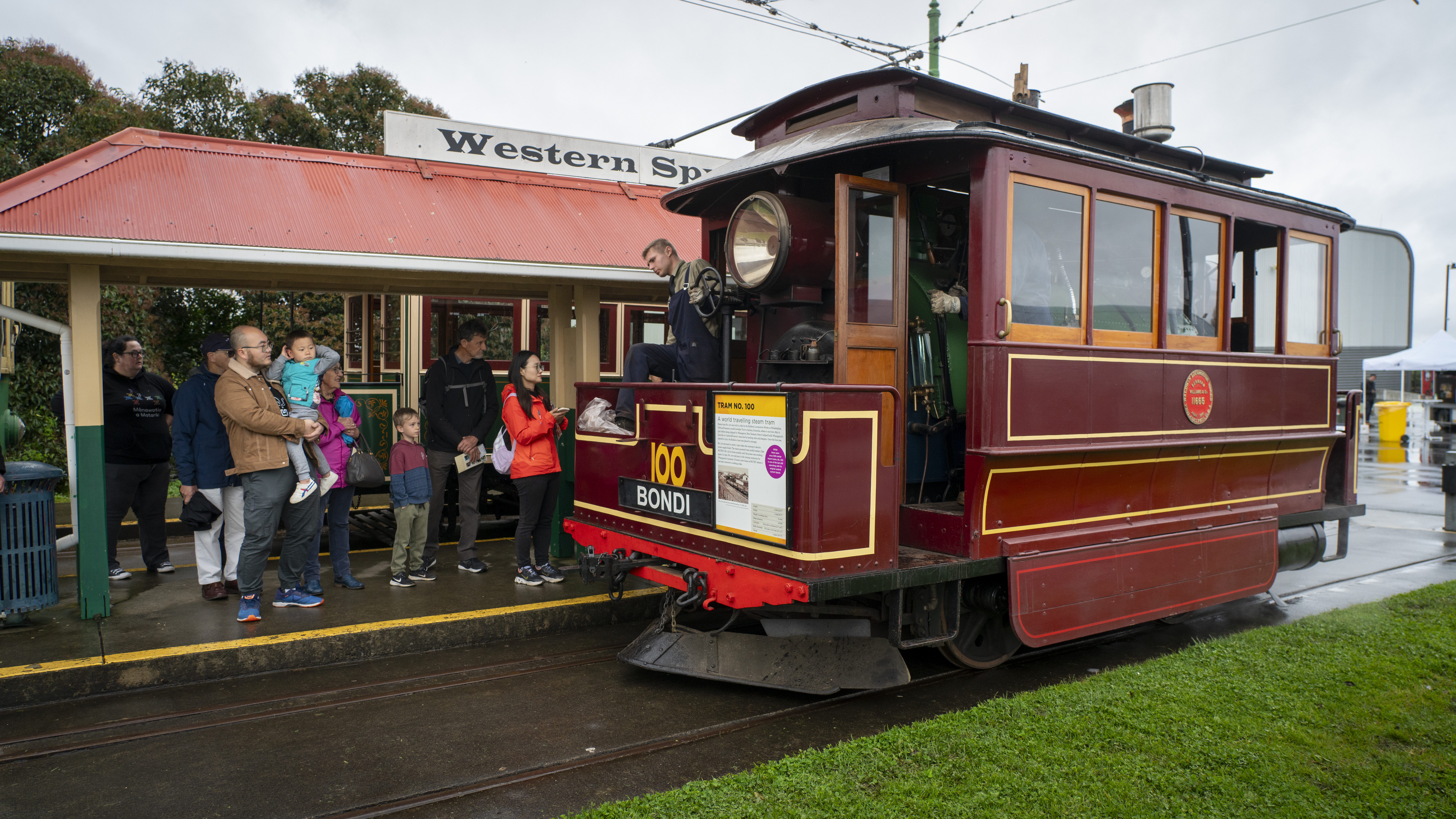 MOTAT visitors ready to ride ‘Puffing Billy’