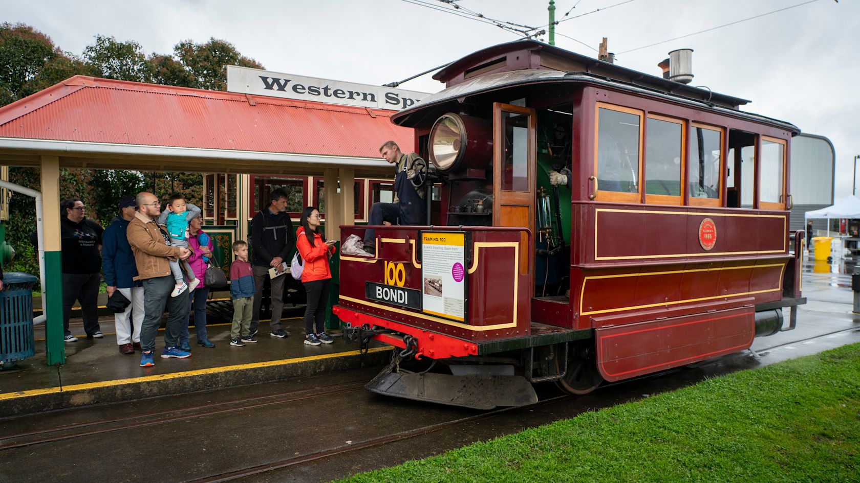 MOTAT visitors ready to ride ‘Puffing Billy’