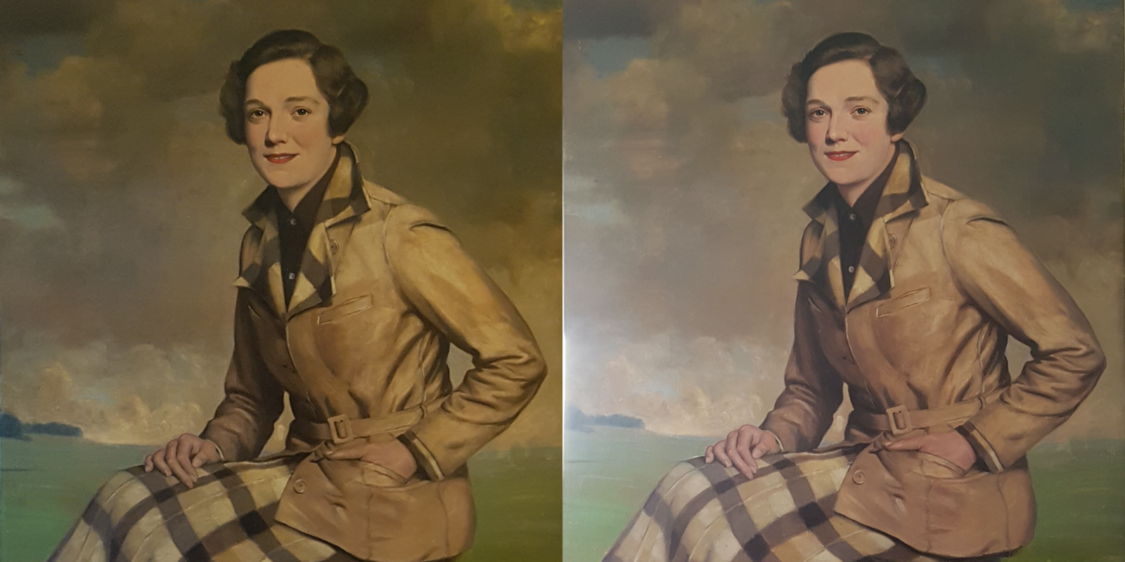 Jean Batten Before and After