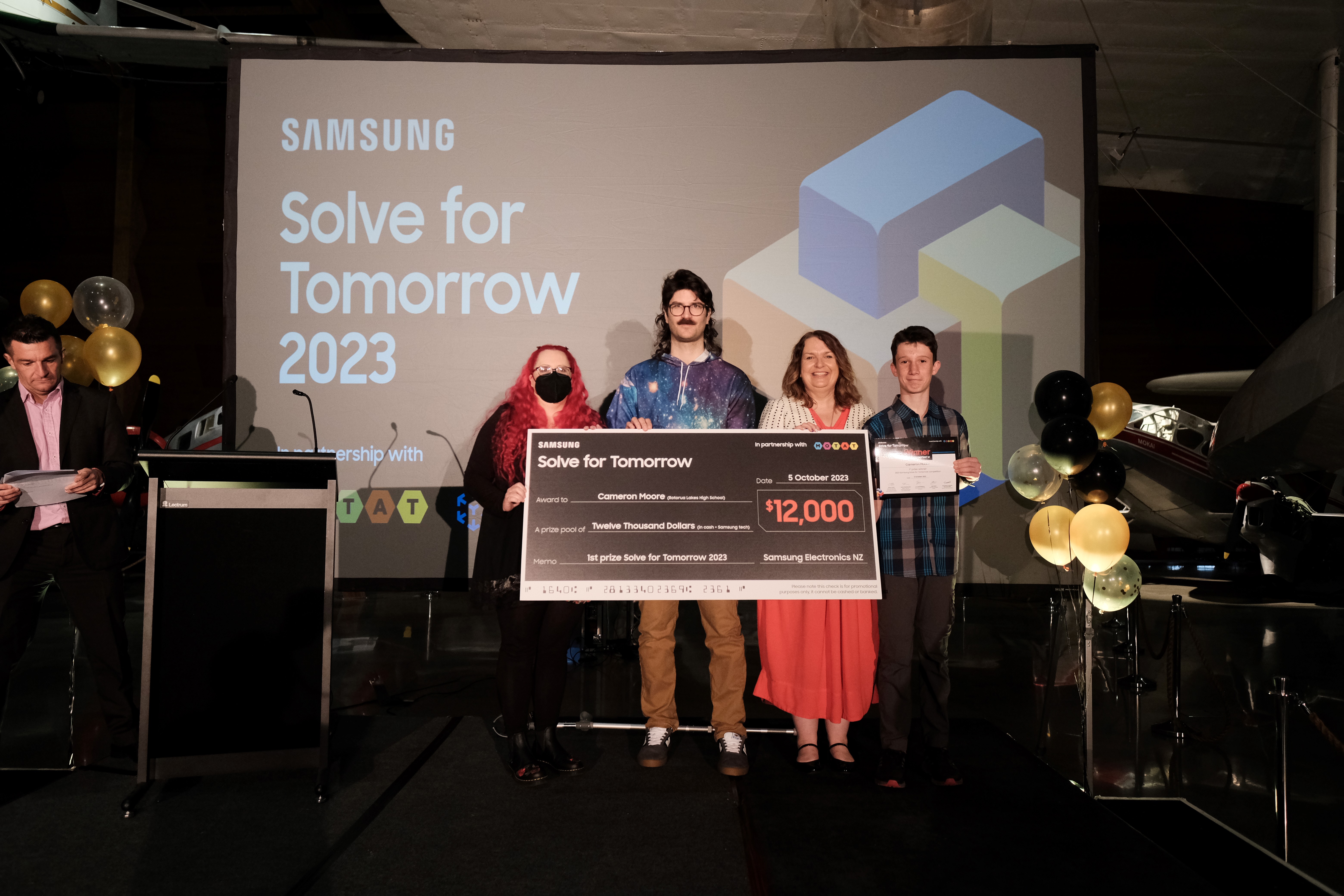 Winner Cameron Moore