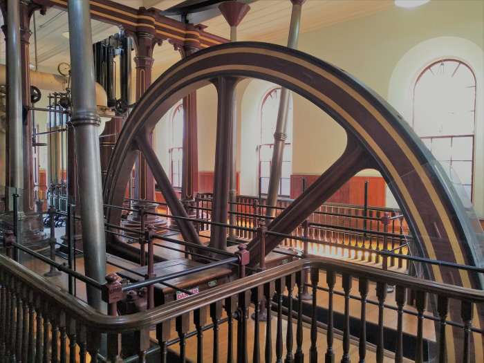 The incredible 1877 Beam Engine.