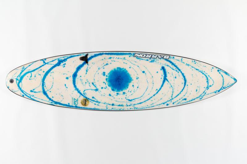 Barron Surfboards et al. 2019. Surfboard ['Woolight'], 2019.115. The Museum of Transport and Technology (MOTAT).