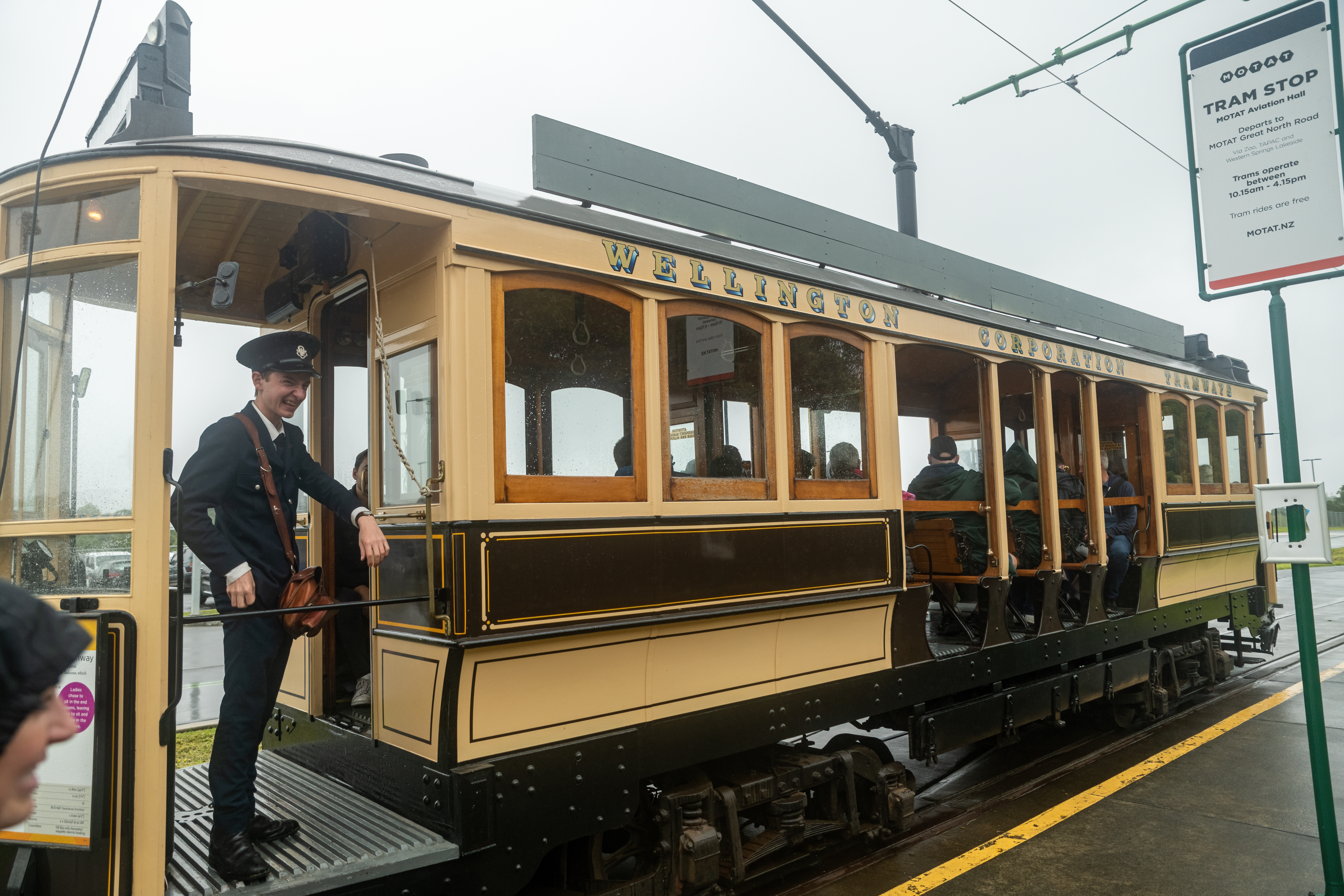 Wellington’s classic Tram No.135