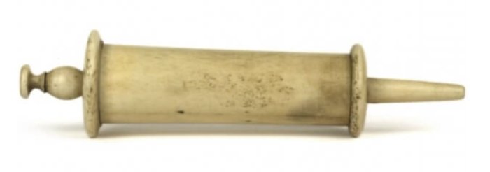 Wooden Syringe