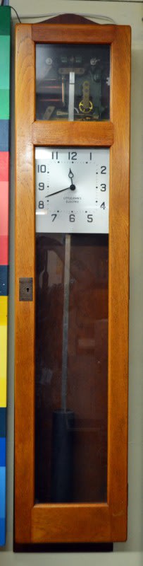 Grandfather Clock, T6351. Museum of Transport and Technology (MOTAT).