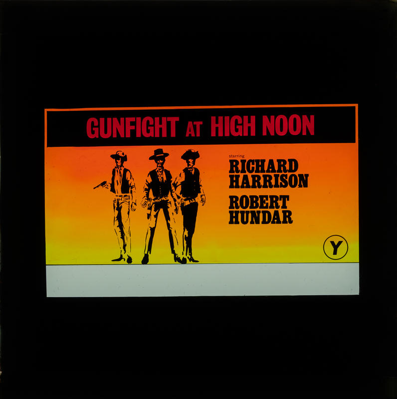 Unknown. Late 19th Century-Early 20th Century. [Magic lantern slides: Cinema Advertising], PHO-2018-22.11. Walsh Memorial Library, The Museum of Transport and Technology (MOTAT).