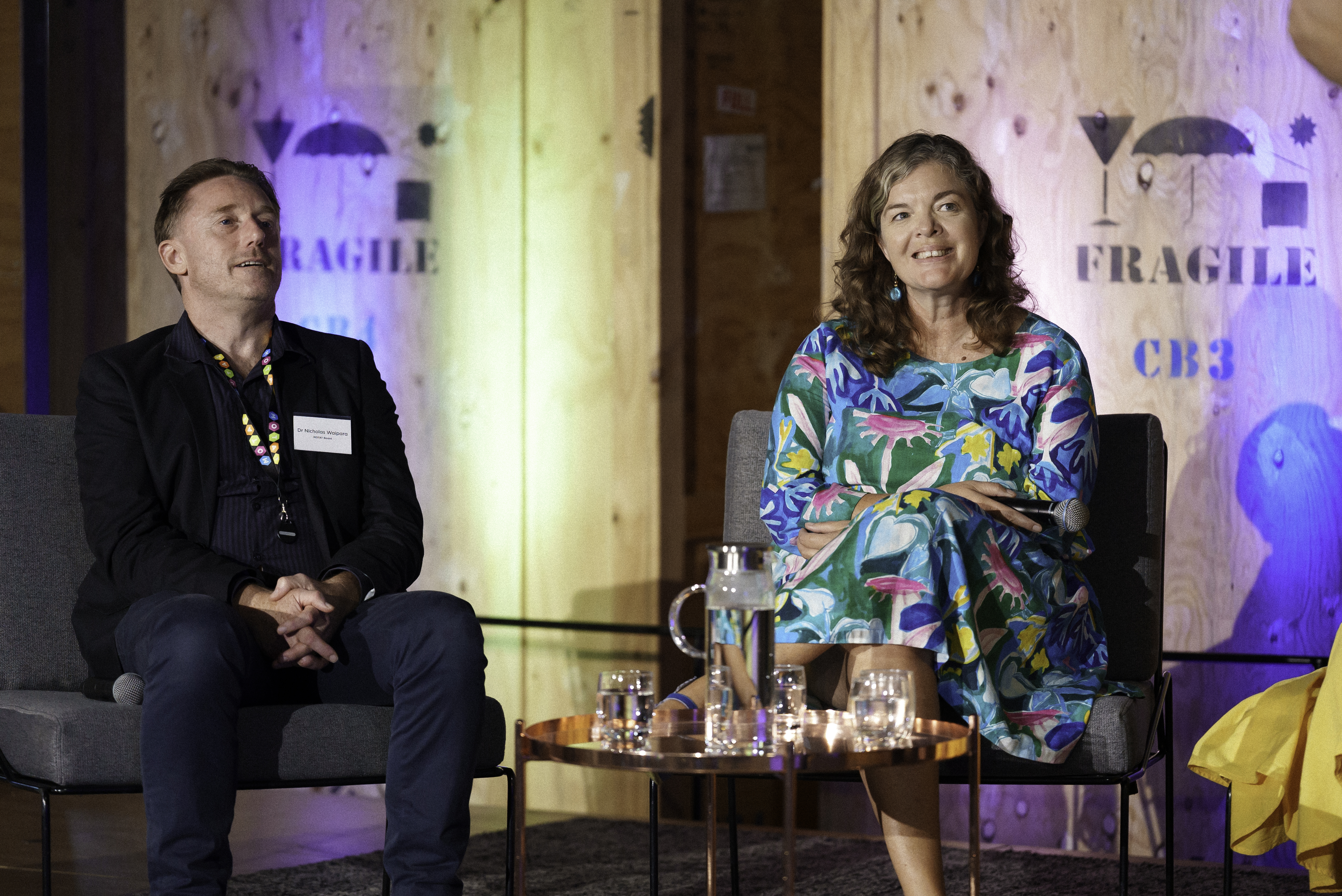 Dr Nick Waipara and Dame Juliet Gerrard