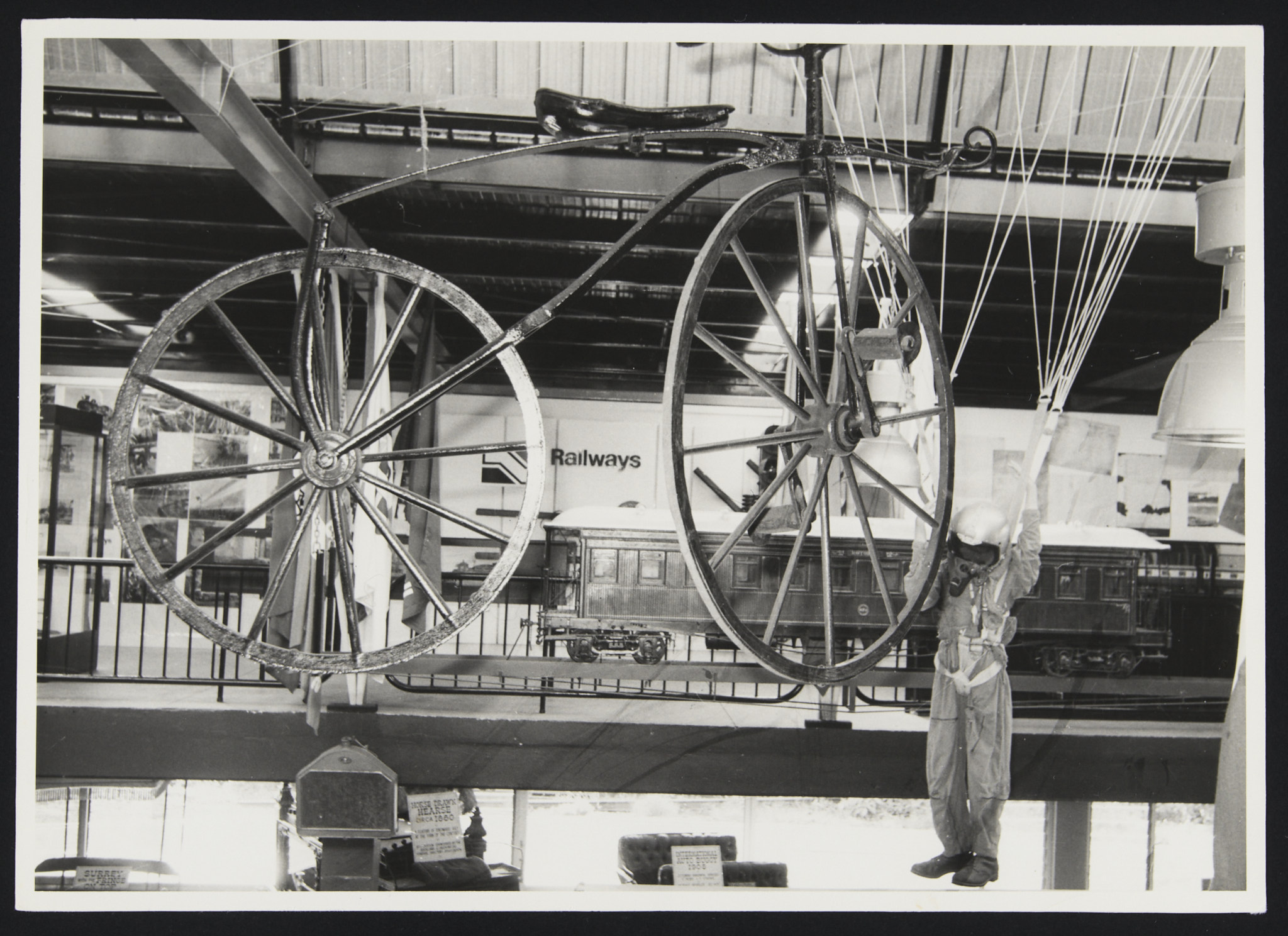 Pavilion parachutist