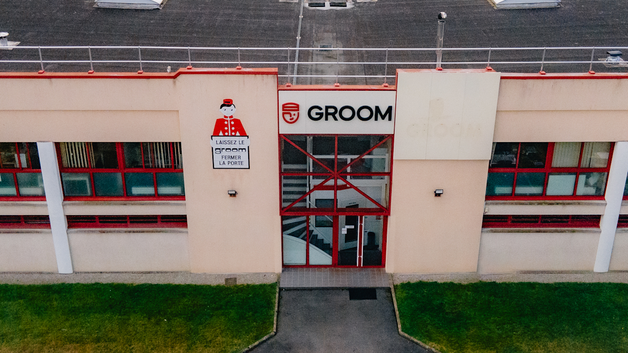 Le nouveau logo GROOM