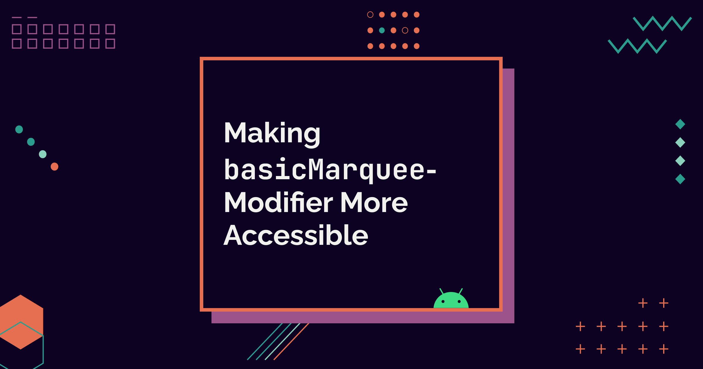 Making basicMarquee-modifier more accessible

