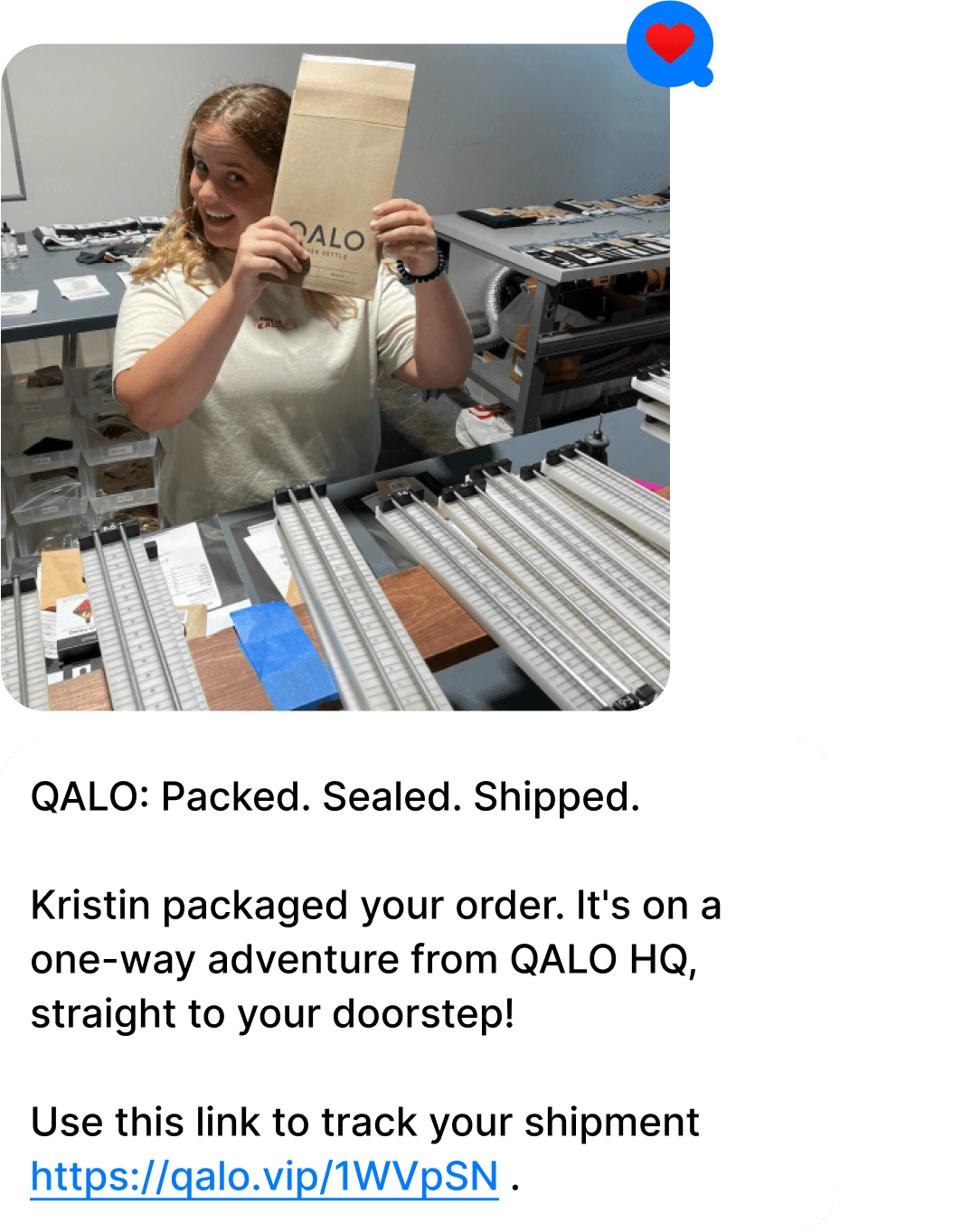 Send order and shipping notifications