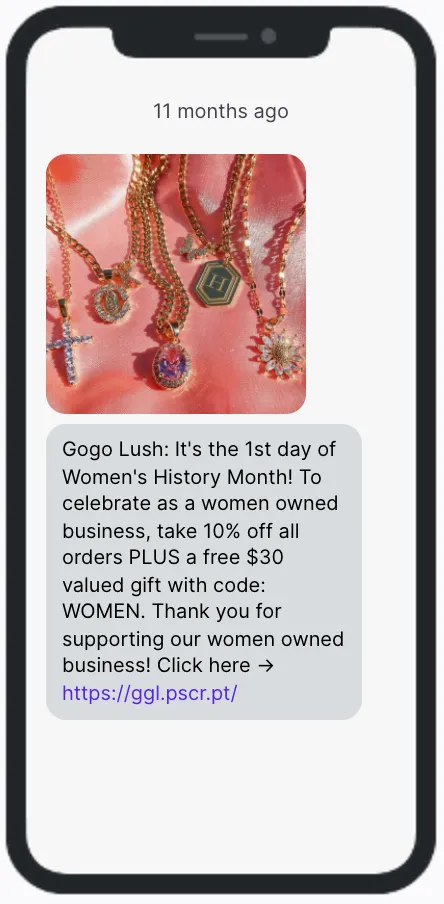 Gogo Lush WHM March