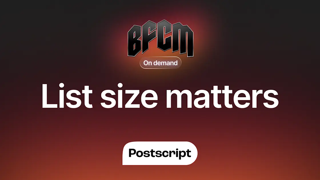 List size matters