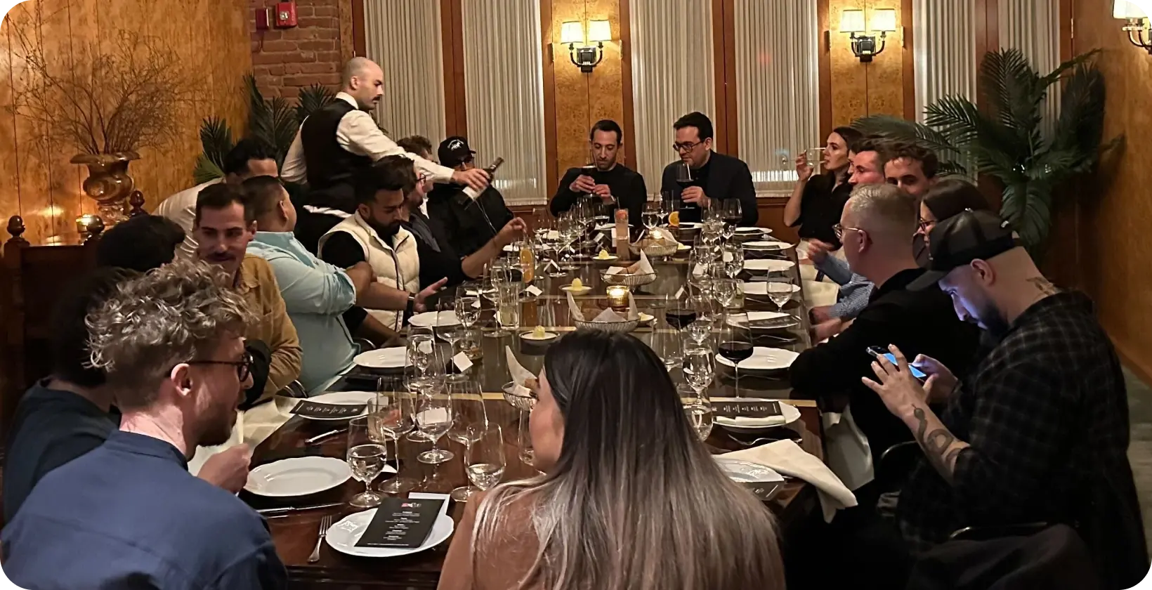 Vault May 23 - NYC SMS Sales Launch Dinner