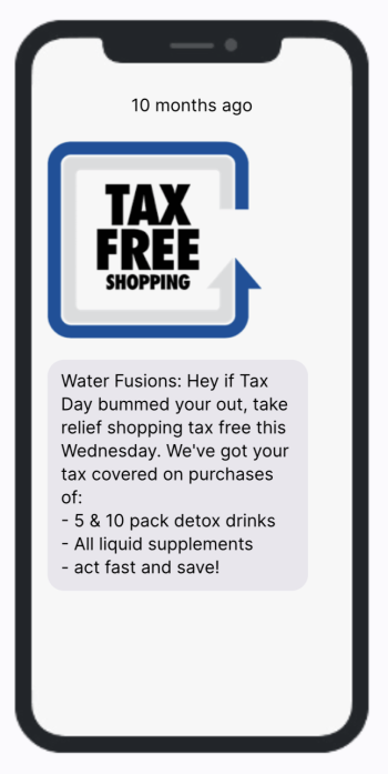 Tax Day Water Fusions