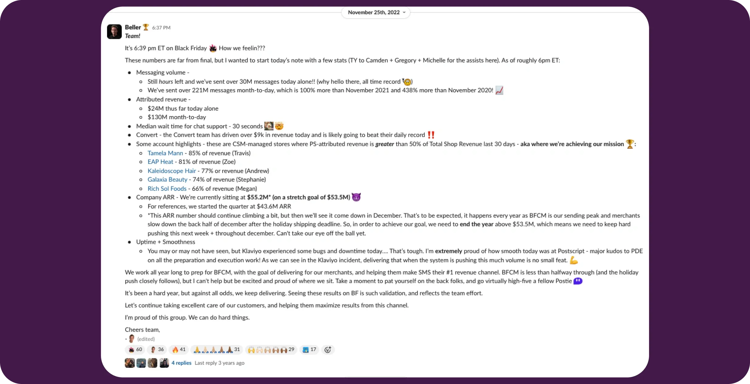 Vault Nov 2022 - BFCM Highlights